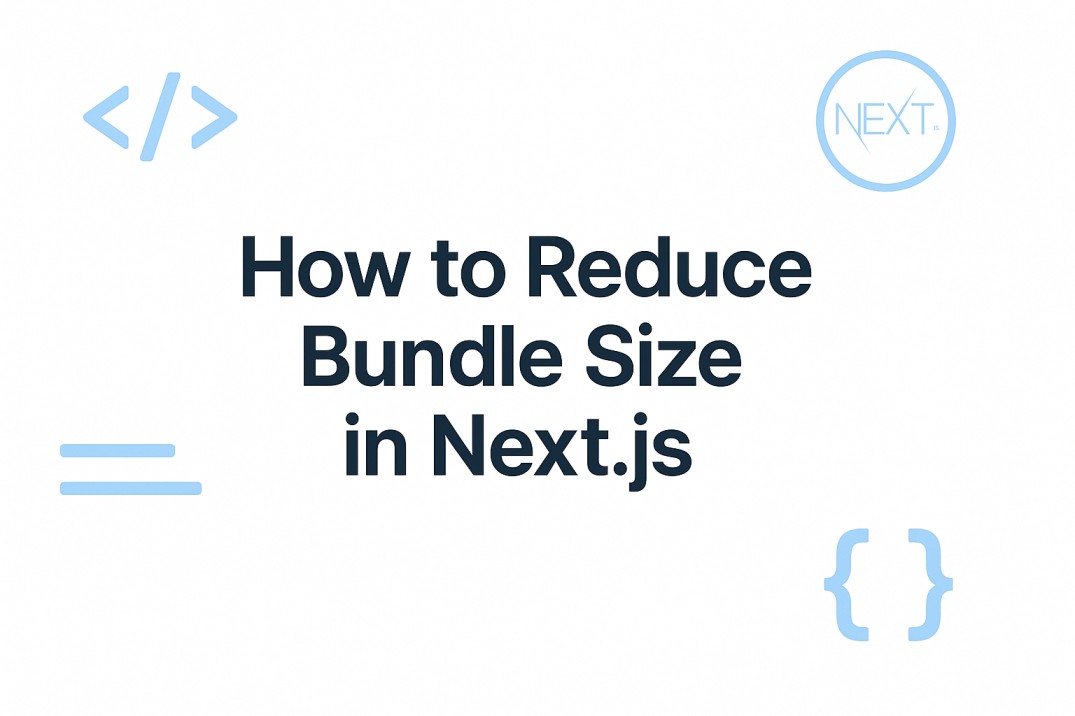 How to Reduce Bundle Size in Next js